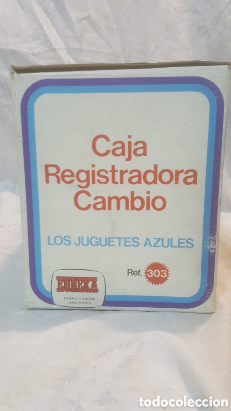 Juguetes antiguos: CAJA REGISTRADORA DE EUREKA REF.303 EN CAJA - Foto 12