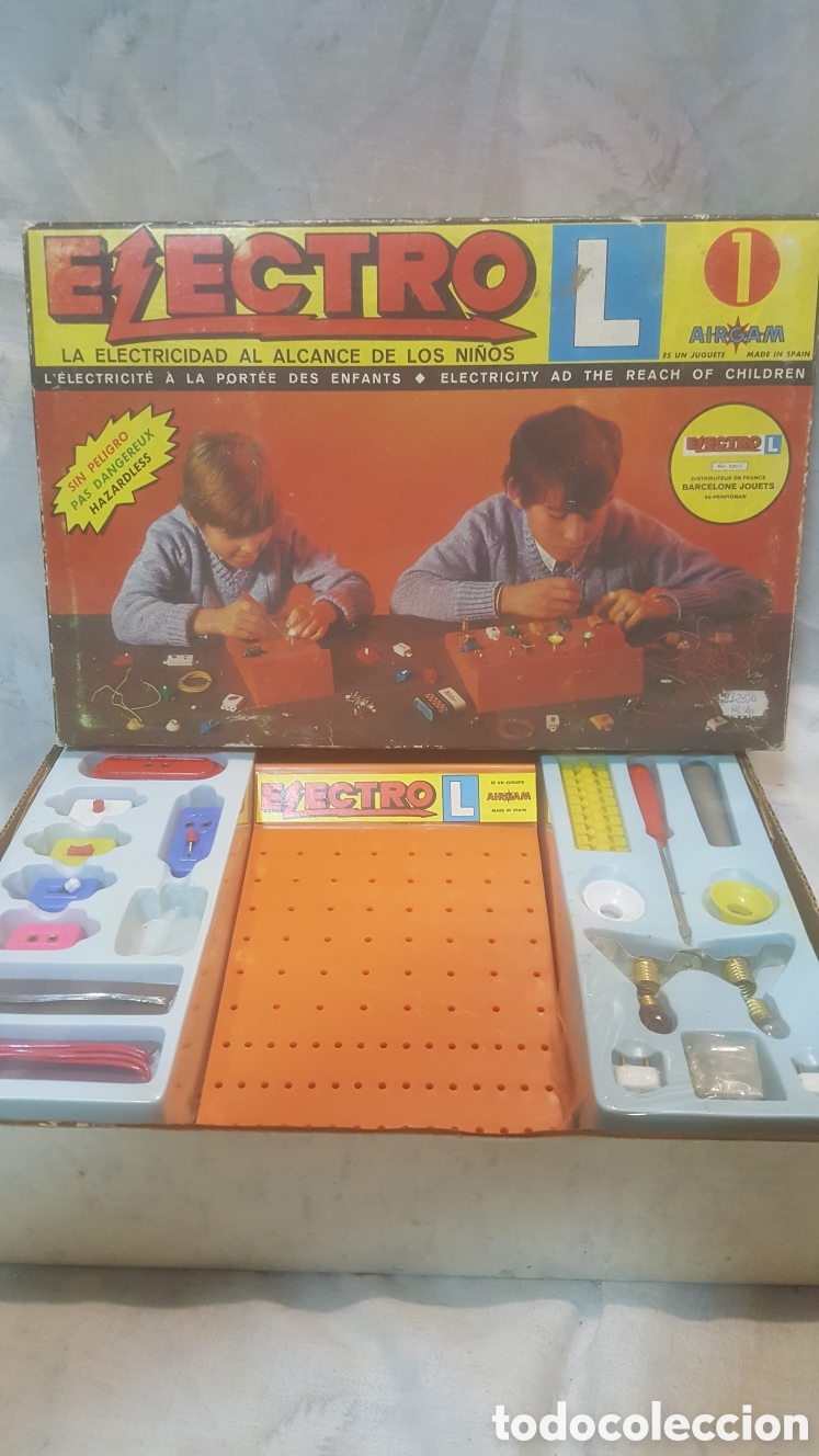 Juguetes antiguos: JUEGO ELECTRO REF.520/1 EN CAJA - Foto 1