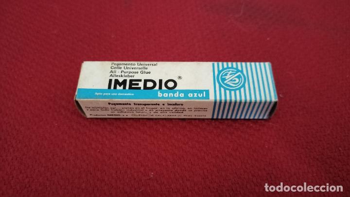 Juguetes antiguos: ANTIGUO BOTE PEGAMENTO IMEDIO - Foto 3