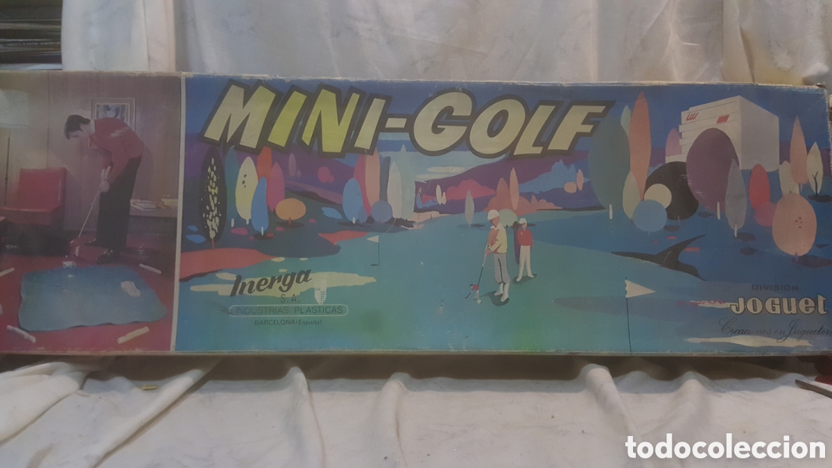 Juguetes antiguos: MINI-GOLF DE INERGA - Foto 1