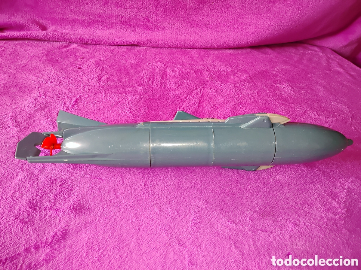 Juguetes antiguos: SUBMARINO RANETTA AT&Oacute;MICO SA-107 - Foto 5