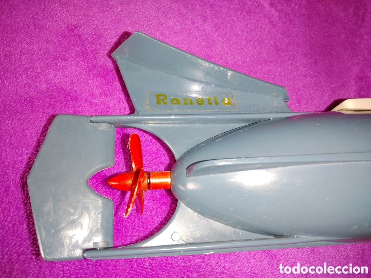 Juguetes antiguos: SUBMARINO RANETTA AT&Oacute;MICO SA-107 - Foto 6