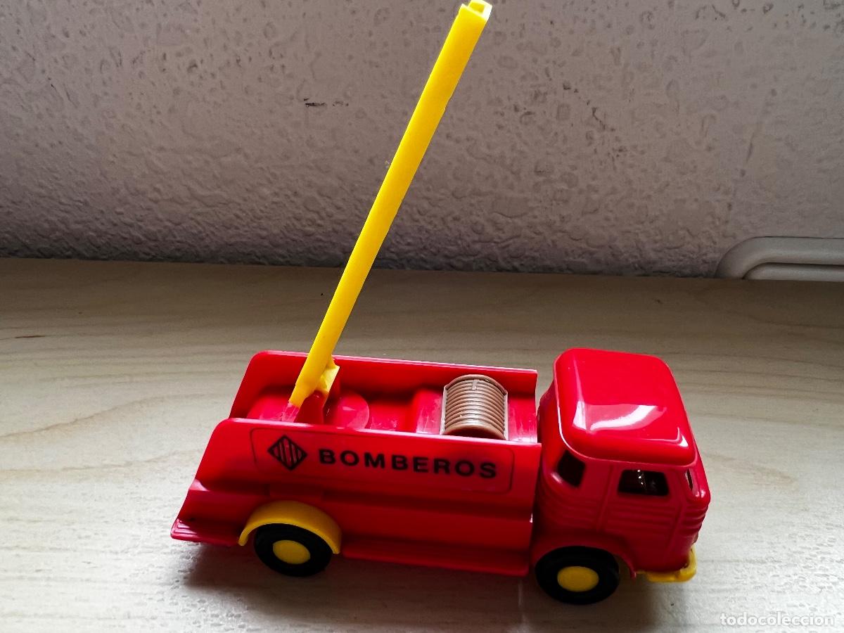 Juguetes antiguos: CAMION PEGASO BOMBEROS PLASTICO - Foto 6