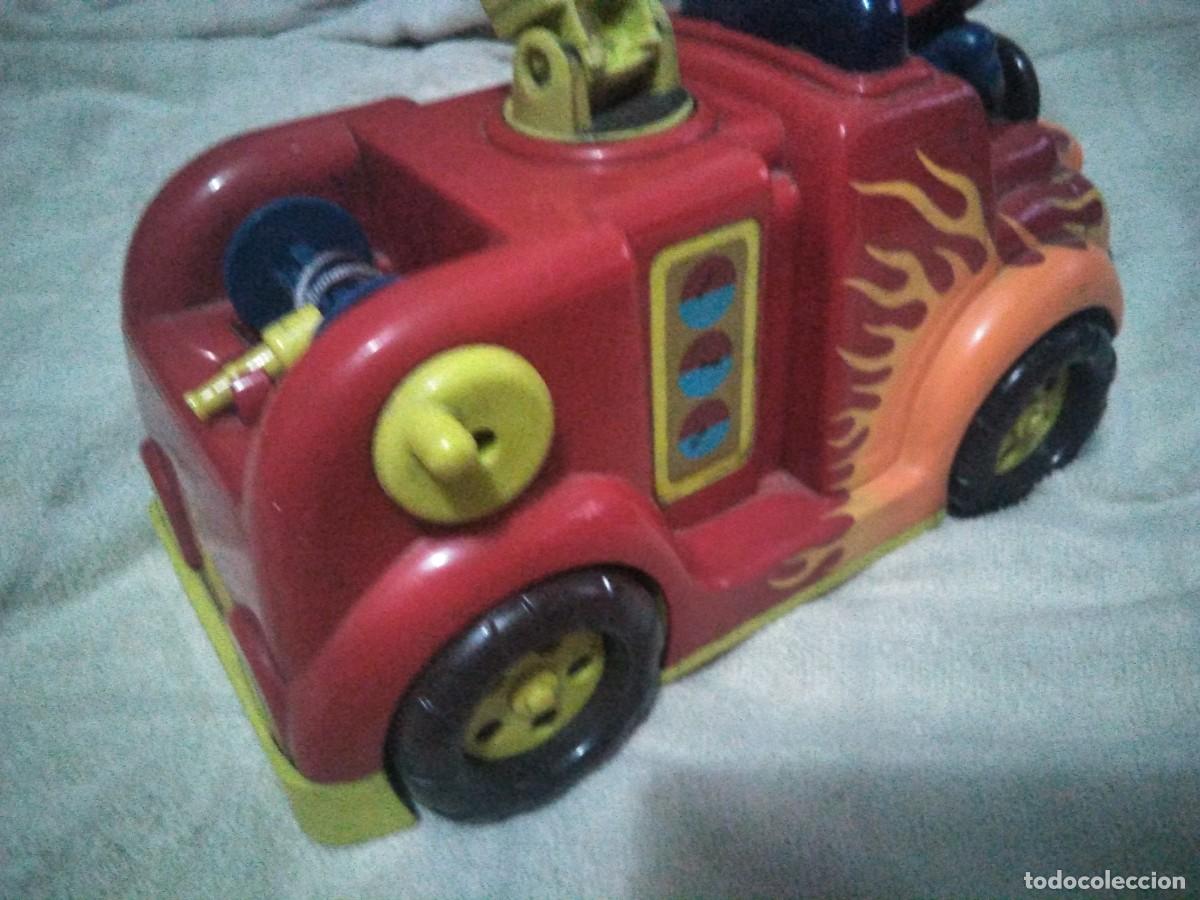 Juguetes antiguos: Camion de bomberos a pilas - Foto 3