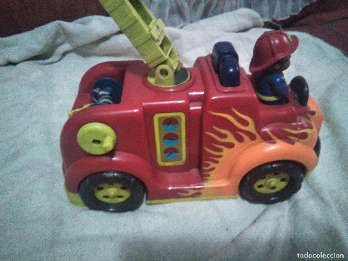 Juguetes antiguos: Camion de bomberos a pilas - Foto 11
