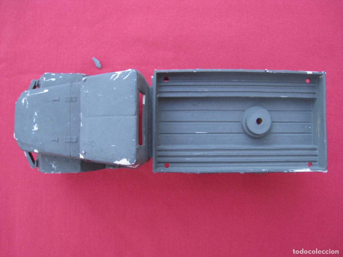 Juguetes antiguos: CAMION MILITAR - DE PLASTICO. - Foto 2