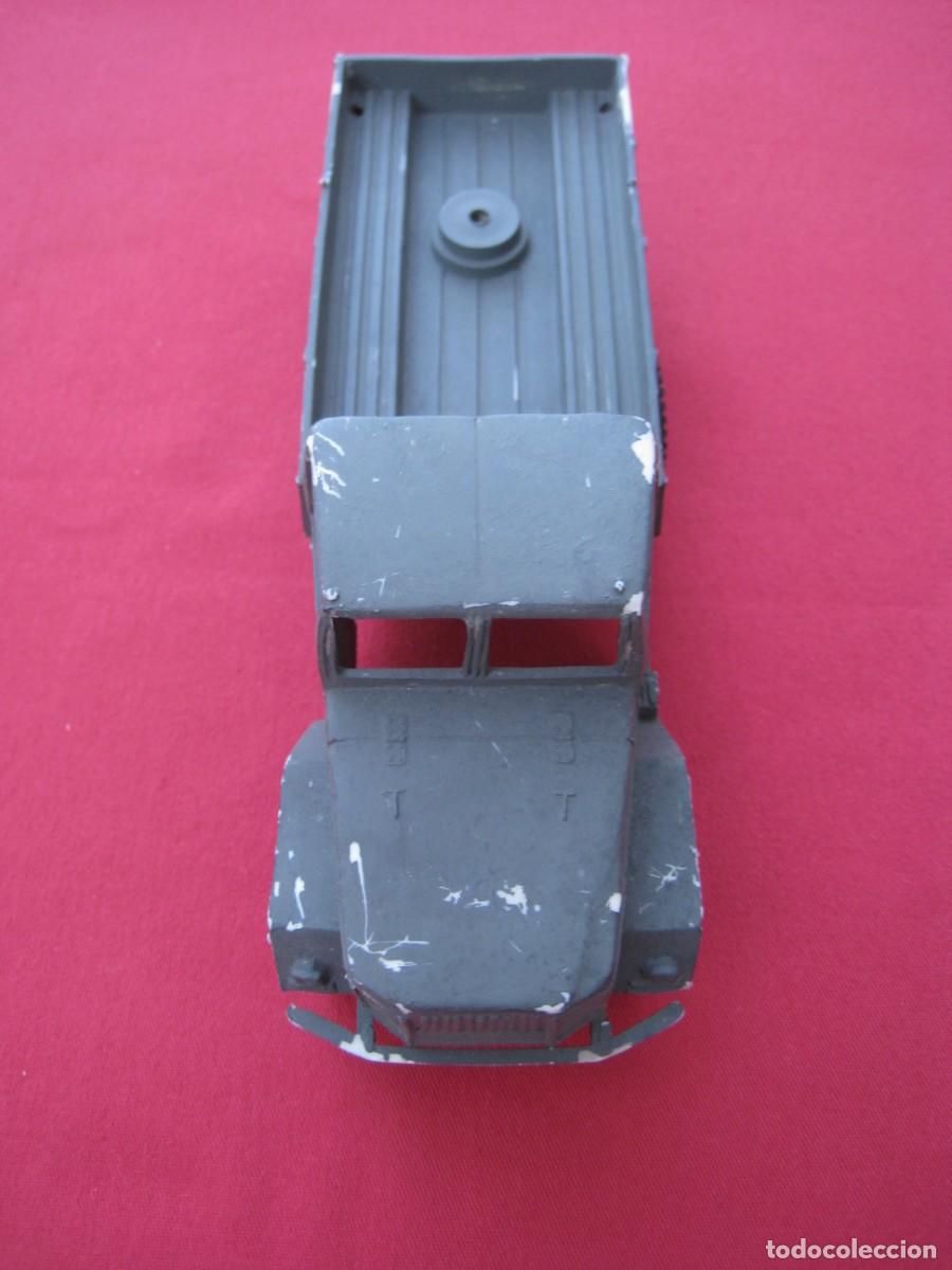 Juguetes antiguos: CAMION MILITAR - DE PLASTICO. - Foto 3