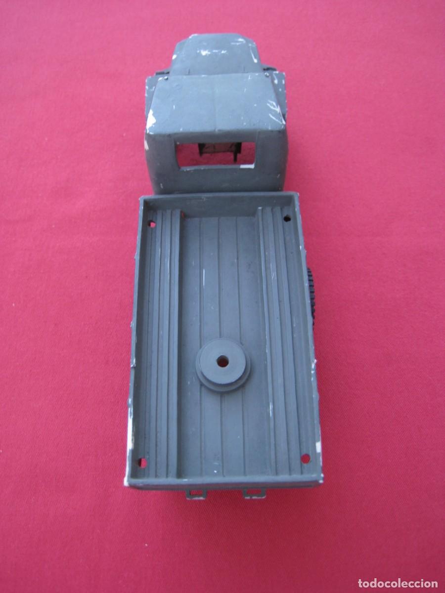 Juguetes antiguos: CAMION MILITAR - DE PLASTICO. - Foto 4
