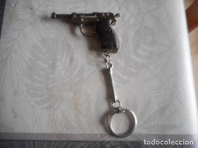 Juguetes antiguos: llavero redondo funciona bien - Foto 1