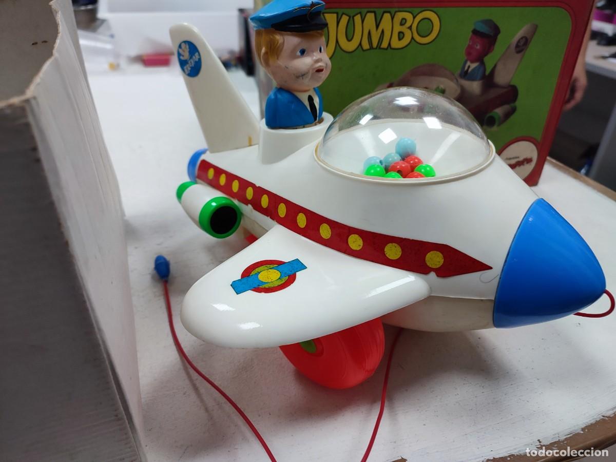 Juguetes antiguos: JUMBO BREKAR AVION - Foto 7