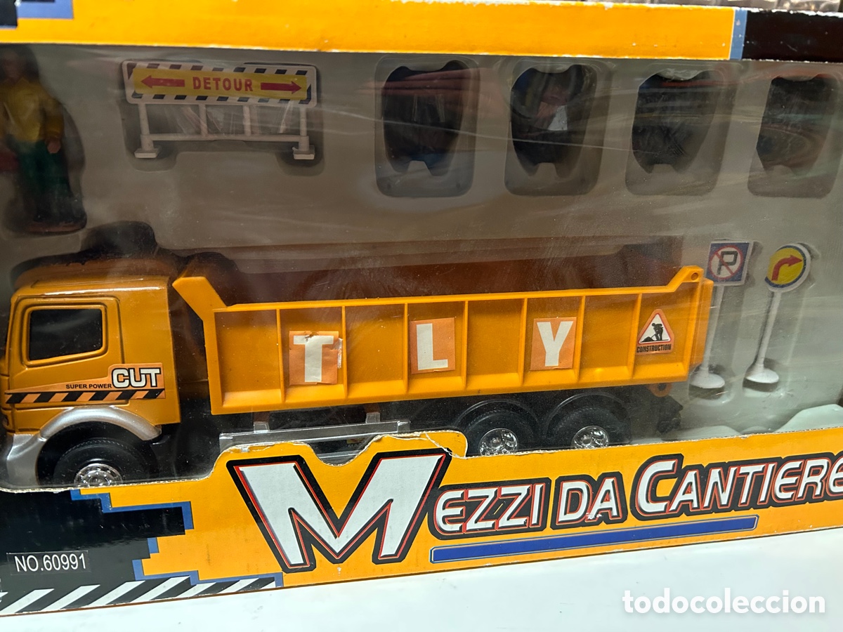 Juguetes antiguos: CAMI&Oacute;N MEZZI CANTERA - Foto 2