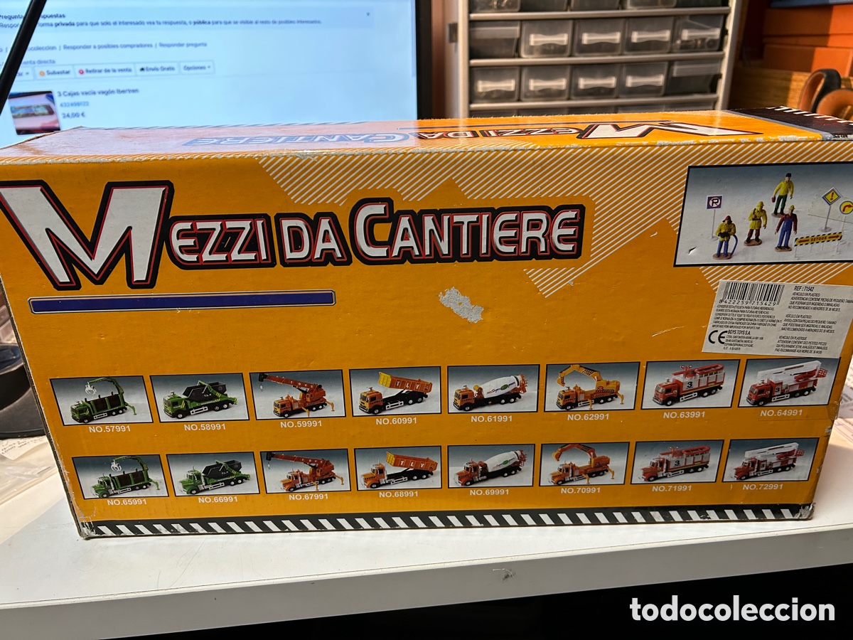 Juguetes antiguos: CAMI&Oacute;N MEZZI CANTERA - Foto 3