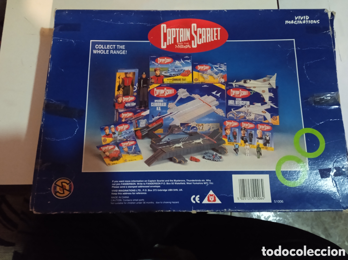 Juguetes antiguos: Spectrum Command Team de la colecci&oacute;n Captain Scarlet - Foto 3