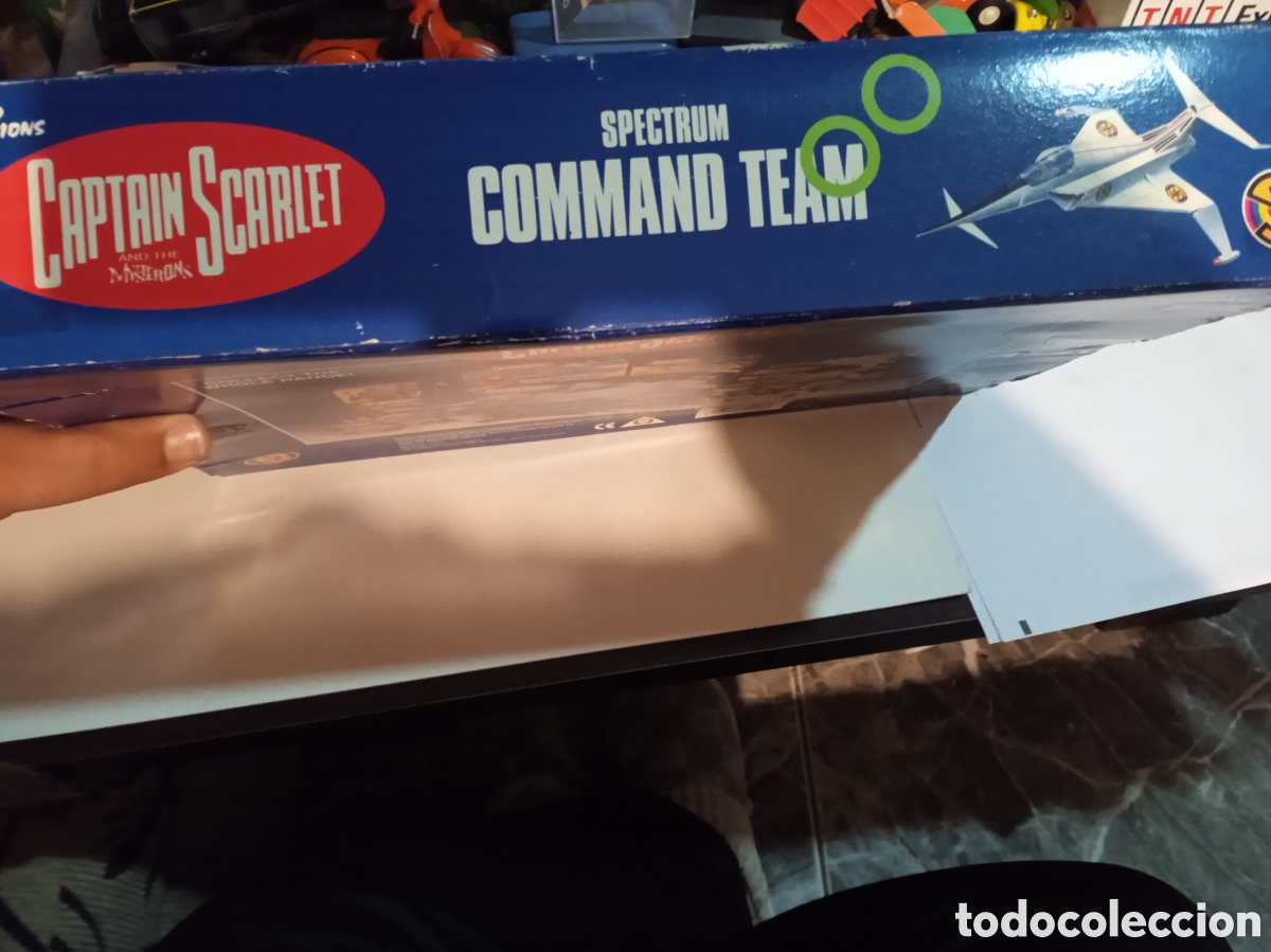 Juguetes antiguos: Spectrum Command Team de la colecci&oacute;n Captain Scarlet - Foto 4
