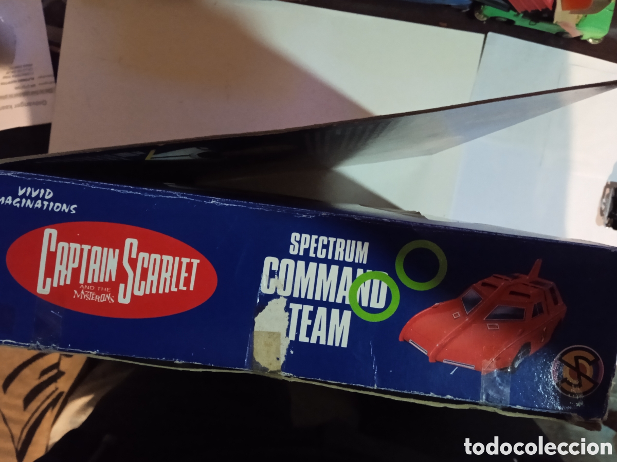 Juguetes antiguos: Spectrum Command Team de la colecci&oacute;n Captain Scarlet - Foto 5