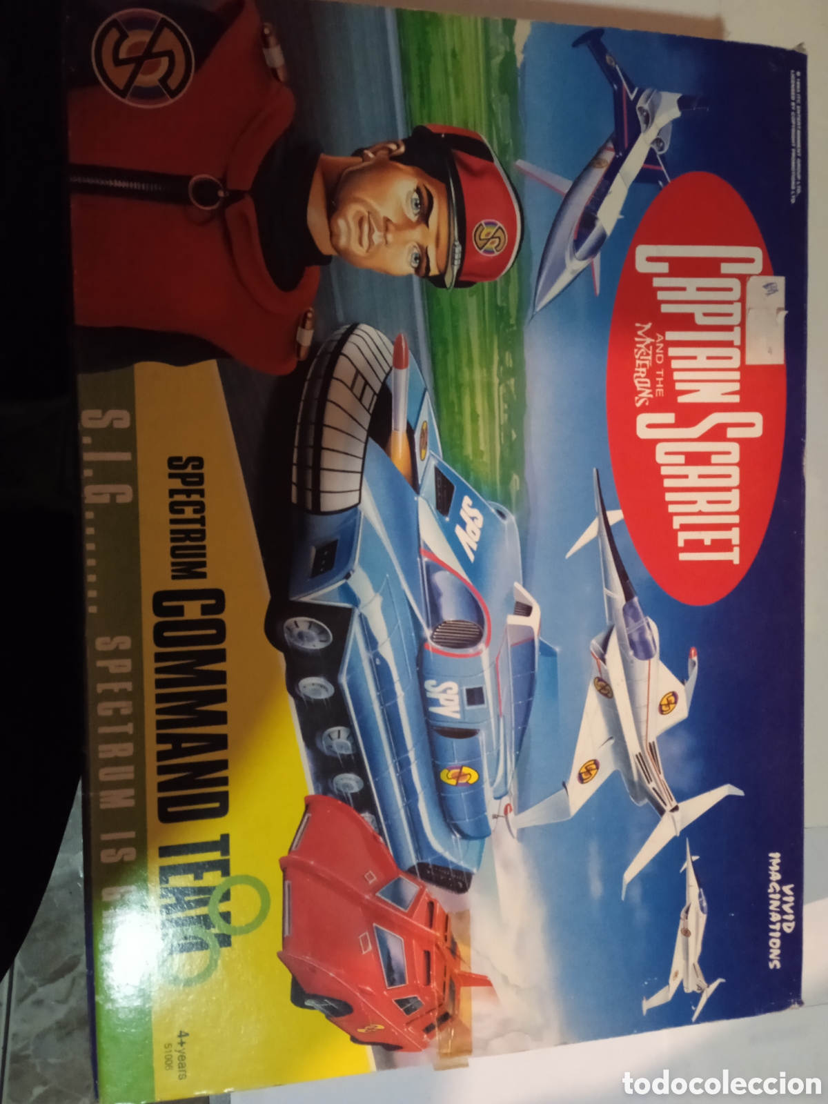Juguetes antiguos: Spectrum Command Team de la colecci&oacute;n Captain Scarlet - Foto 9