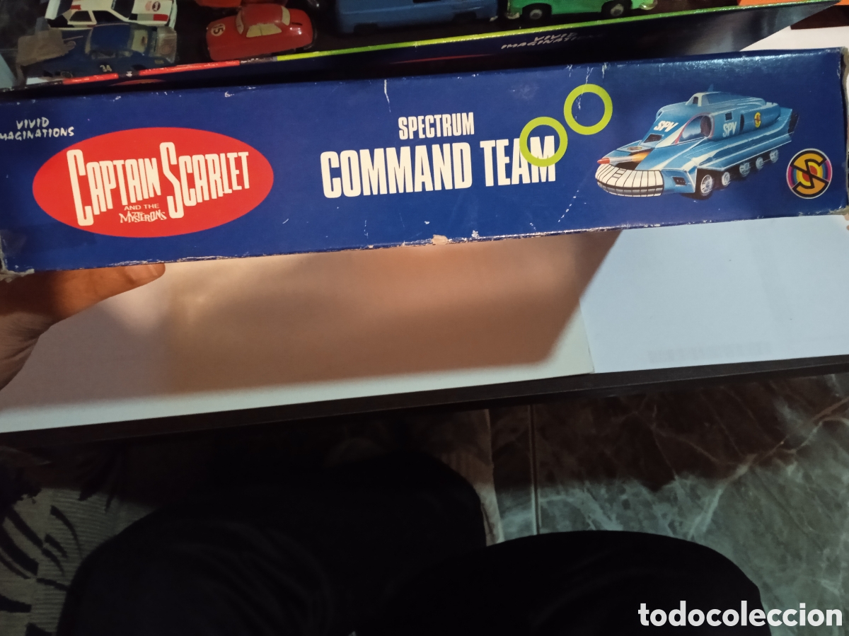 Juguetes antiguos: Spectrum Command Team de la colecci&oacute;n Captain Scarlet - Foto 10