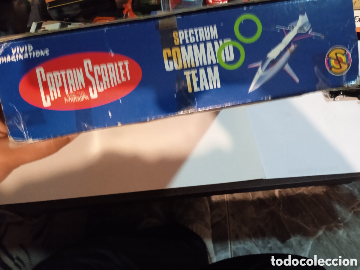 Juguetes antiguos: Spectrum Command Team de la colecci&oacute;n Captain Scarlet - Foto 11
