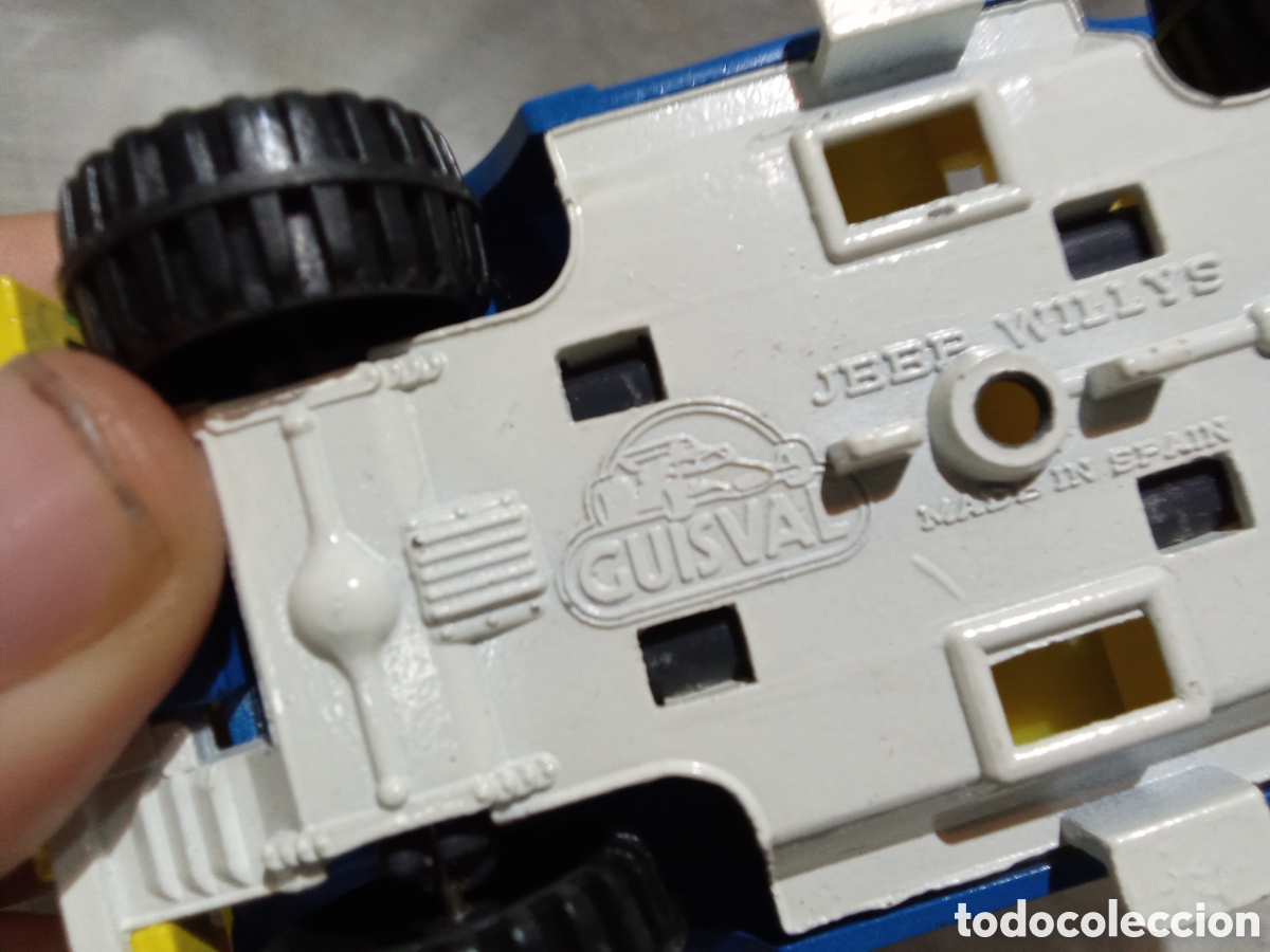 Juguetes antiguos: JEEP CROSS DE GUISVAL - Foto 8