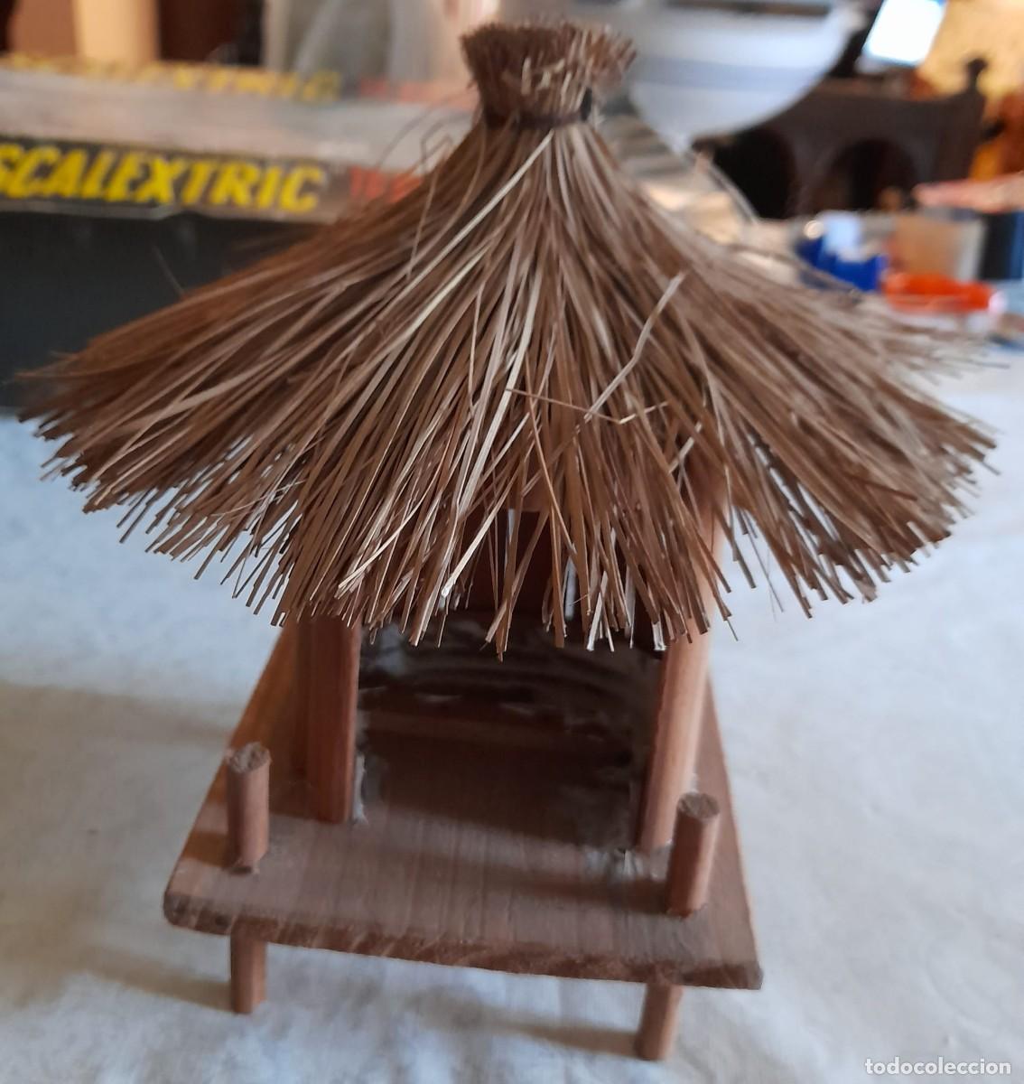 Juguetes antiguos: CHOZA DE MADERA DE DENIA - Foto 1