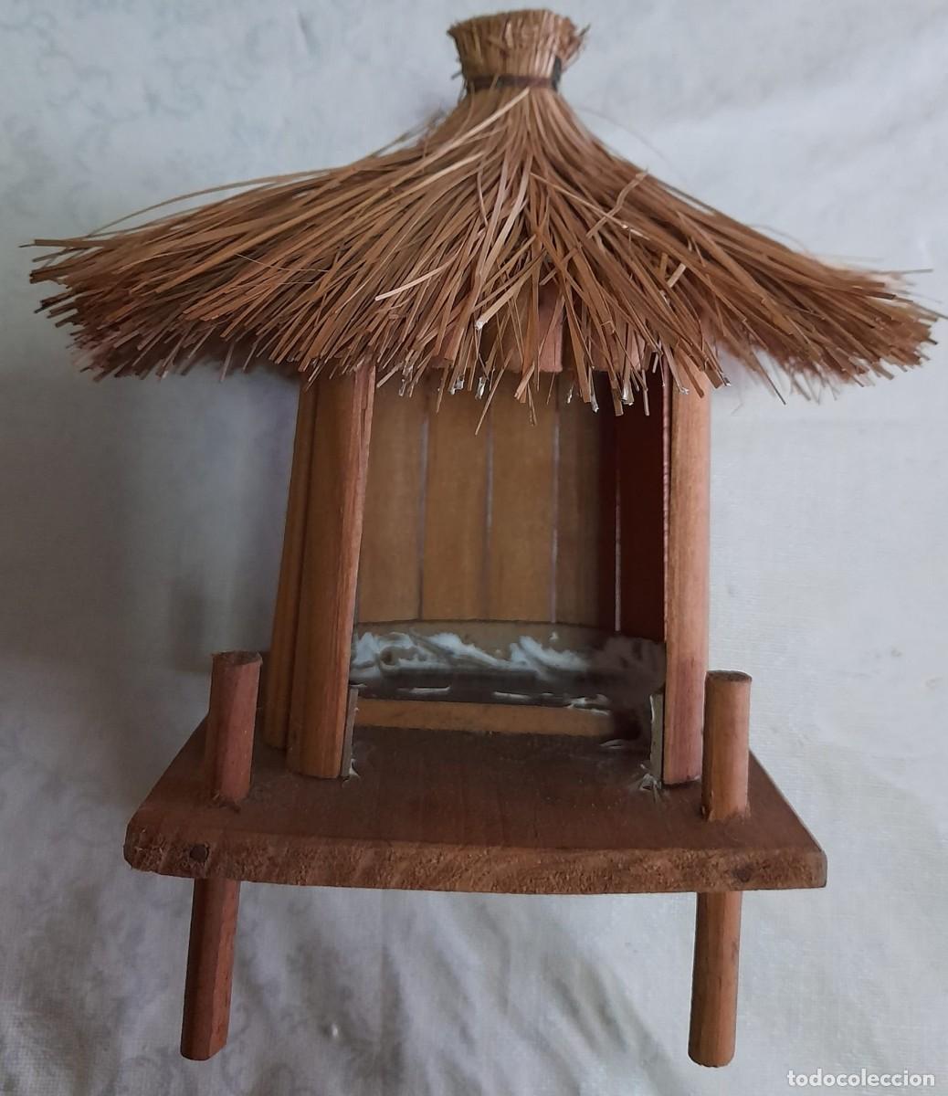 Juguetes antiguos: CHOZA DE MADERA DE DENIA - Foto 2