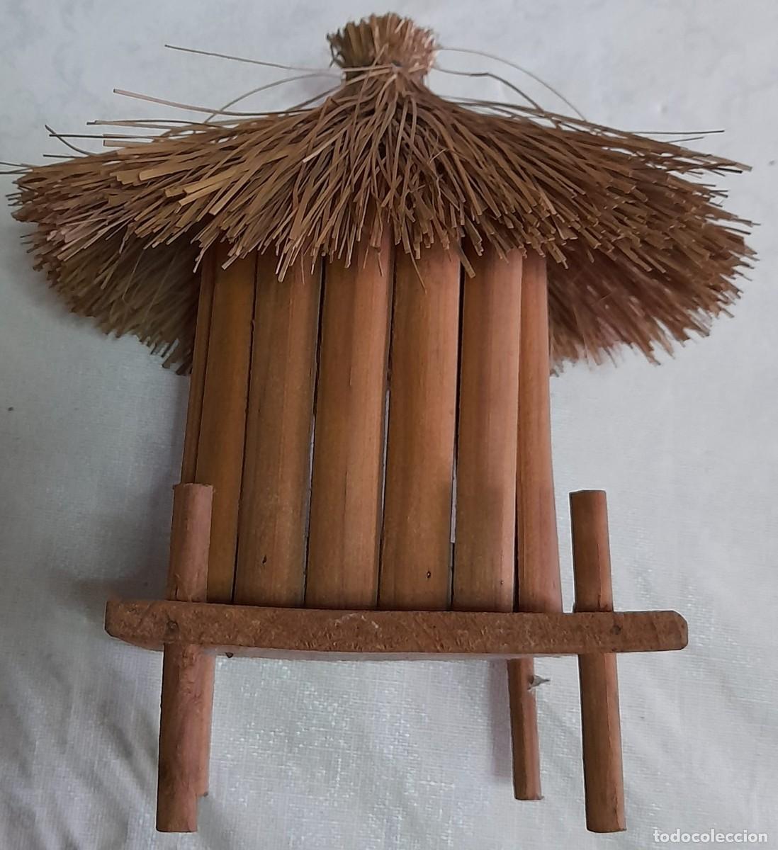 Juguetes antiguos: CHOZA DE MADERA DE DENIA - Foto 3