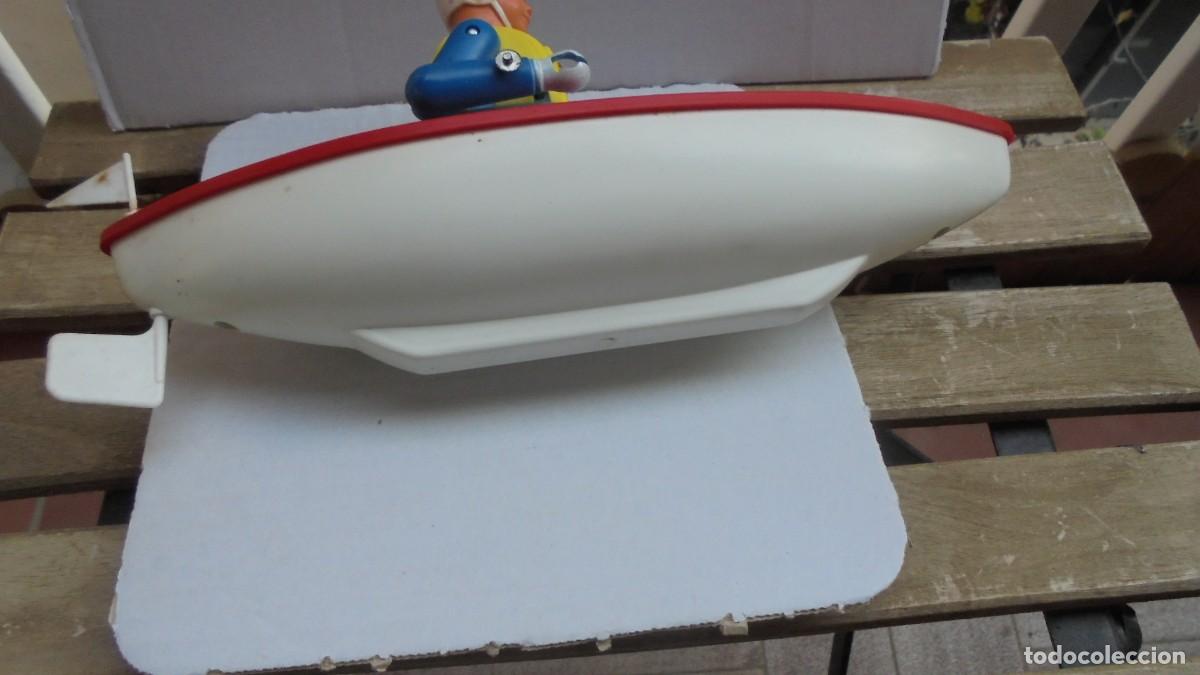 Juguetes antiguos: canoa barco plastico marca gege - Foto 7