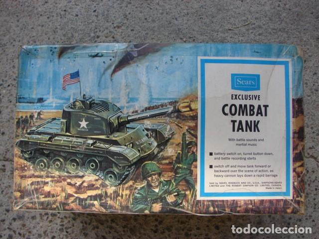 Juguetes antiguos: TANQUE COMBAT - SEARS - Foto 2