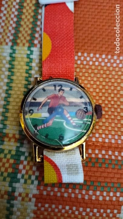 Juguetes antiguos: ANTIGUO RELOJ HEDI DE LAS OLIMPIADAS - Foto 3