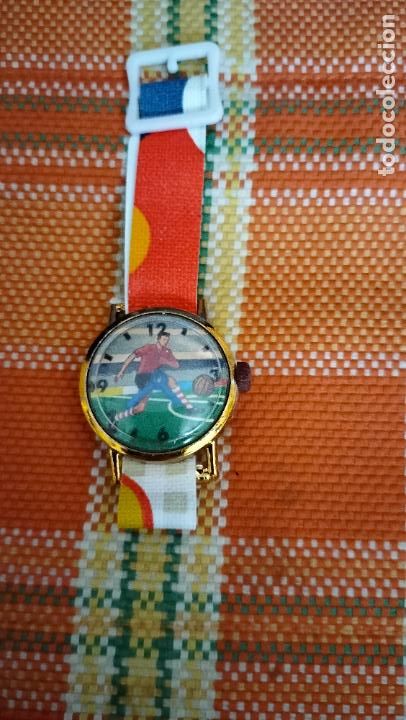 Juguetes antiguos: ANTIGUO RELOJ HEDI DE LAS OLIMPIADAS - Foto 1