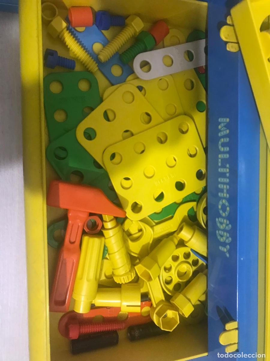 Juguetes antiguos: S&uacute;per Taladro y piezas multihobby de Feber - Foto 6
