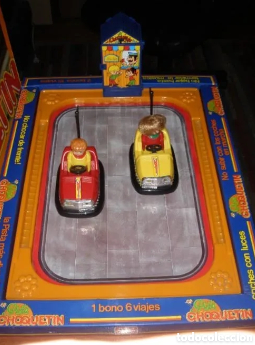 Juguetes antiguos: Pista choquetin - Foto 1