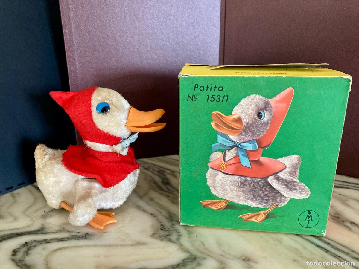 pato ”caperucita roja” a cuerda. mecánica ibens - Compra venta en  todocoleccion