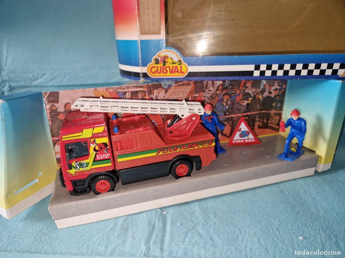 Juguetes antiguos: GUISVAL BOMBEROS - Foto 5