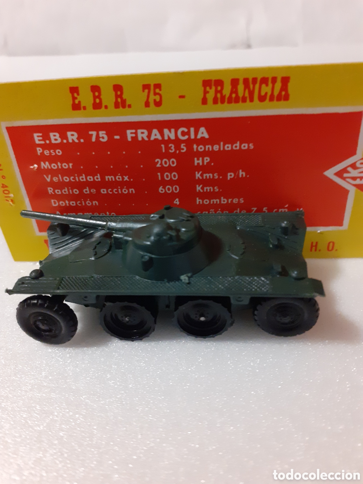 Juguetes antiguos: EKO CARRO E B R 75 FRANCES - Foto 5