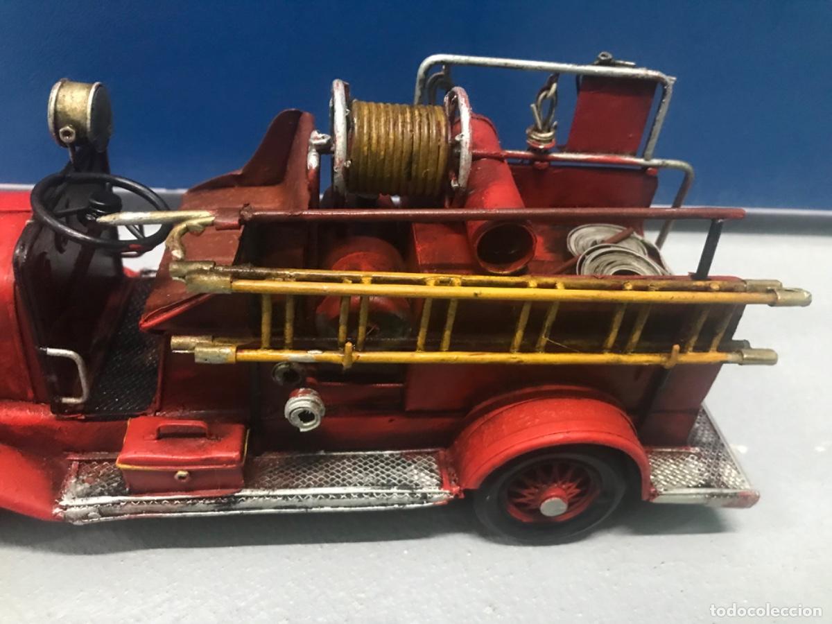 Juguetes antiguos: Cami&oacute;n de bomberos de decoraci&oacute;n - Foto 10