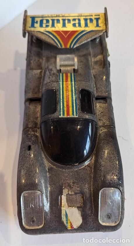 Juguetes antiguos: FERRARI A PILAS - Foto 5