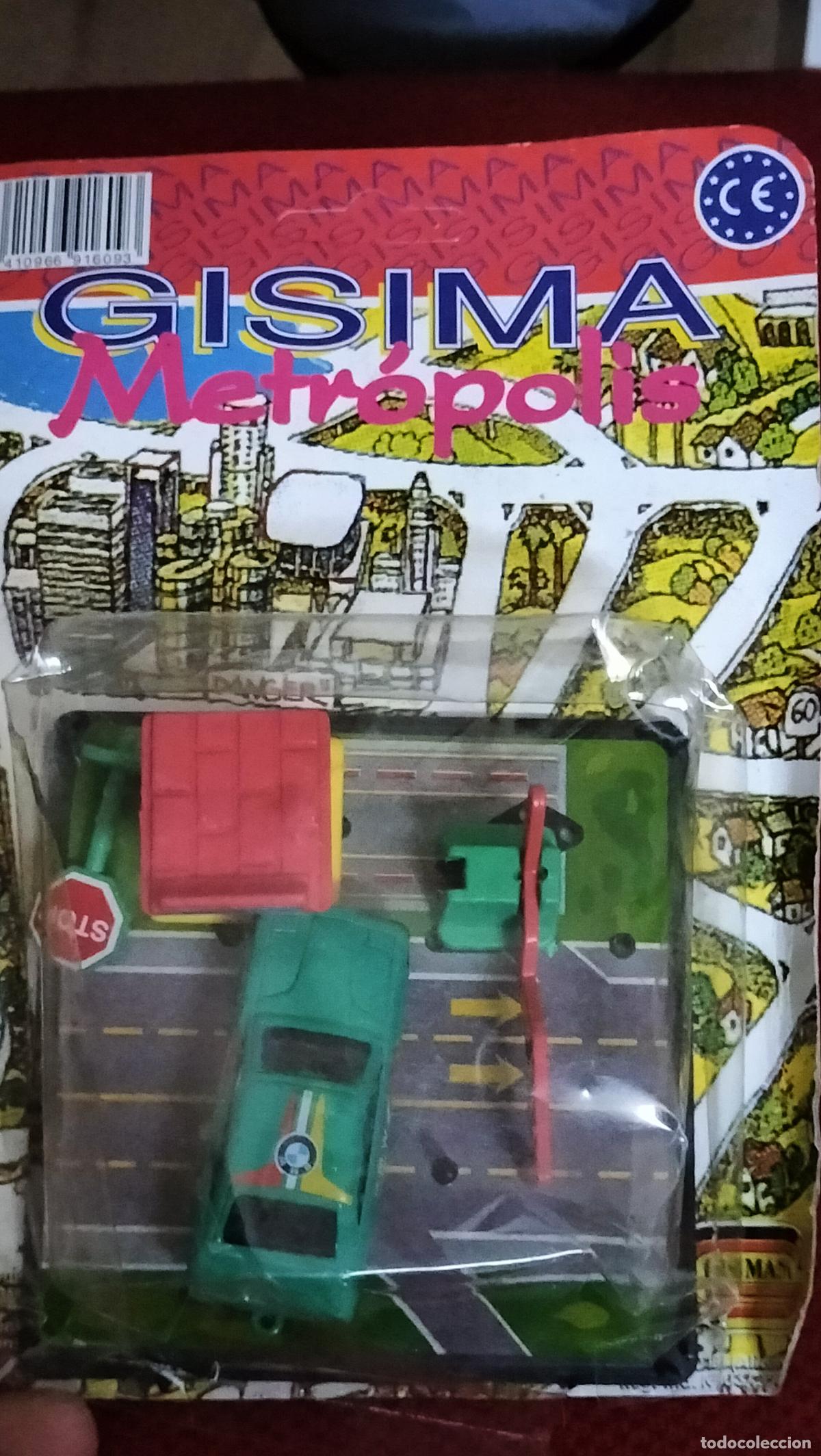 Juguetes antiguos: ANTIGUO BLISTER GISIMA - Foto 2
