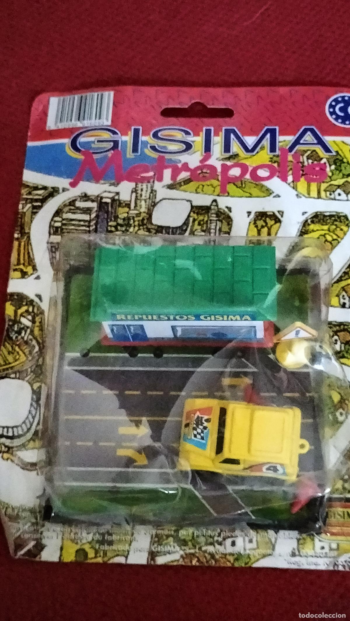 Juguetes antiguos: ANTIGUO BLISTER GISIMA - Foto 1