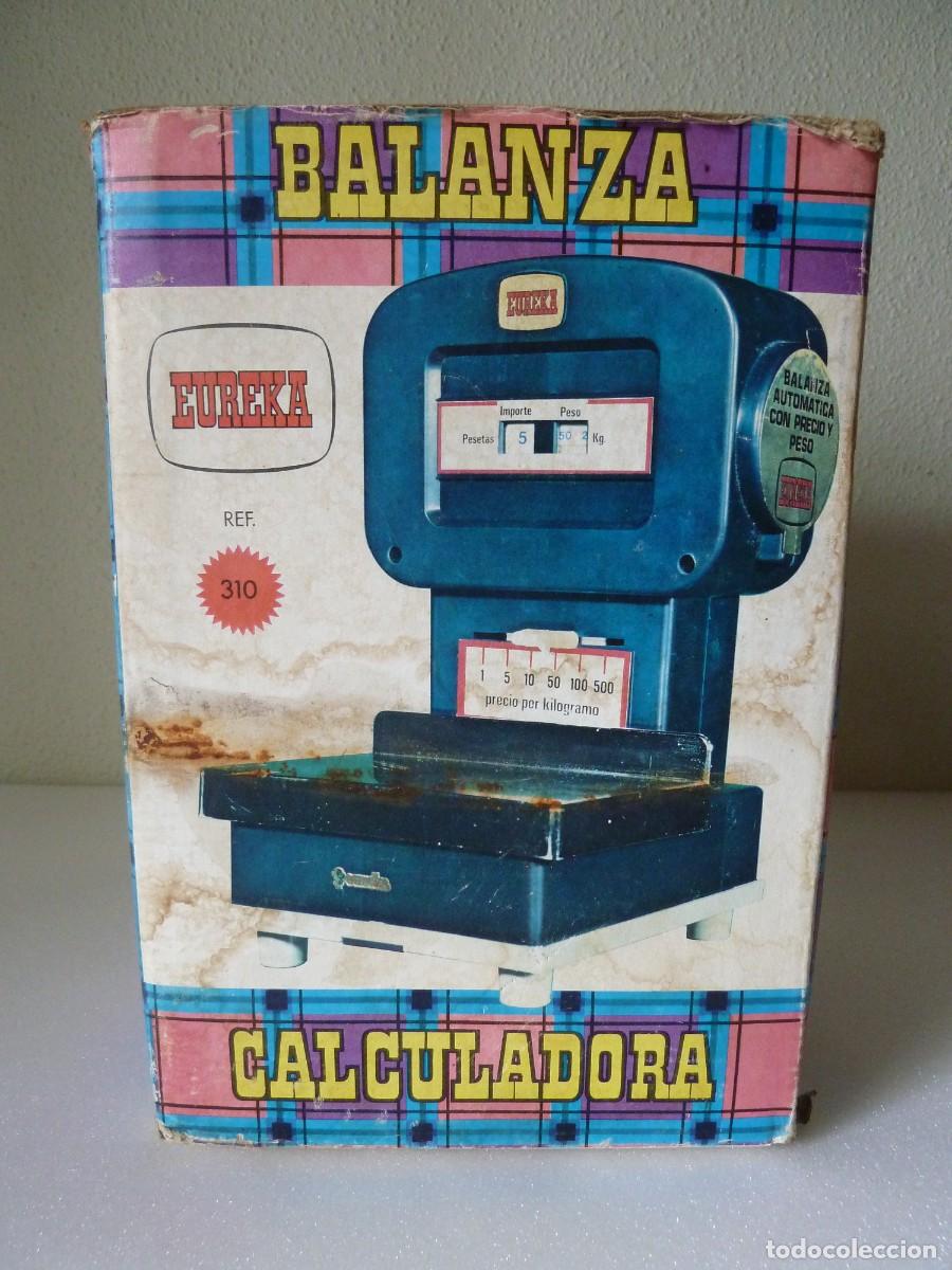 Juguetes antiguos: BALANZA CALCULADORA (REF:310)-EUREKA-MADE IN SPAIN - Foto 11
