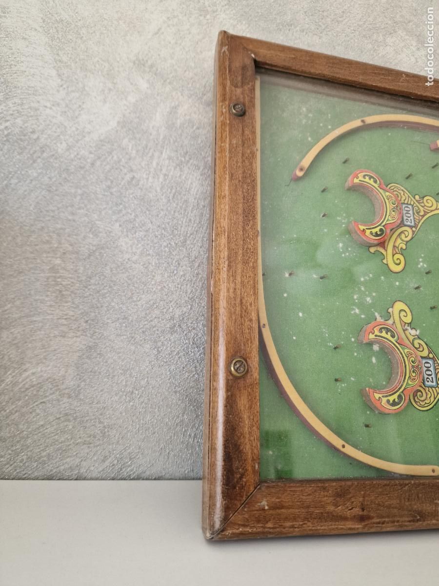 Juguetes antiguos: BILLAR FAMILIAR DE BORR&Aacute;S - Foto 6