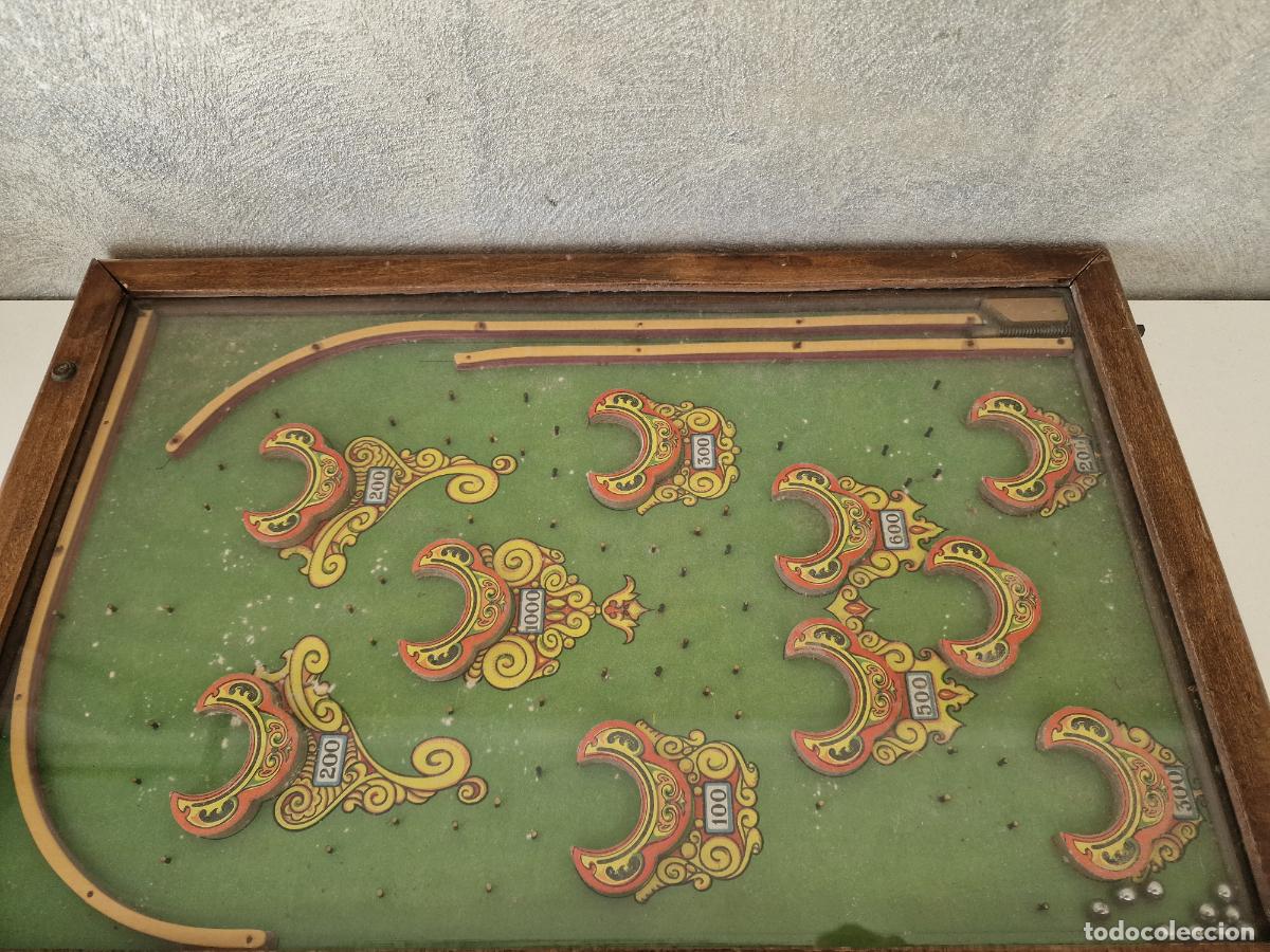 Juguetes antiguos: BILLAR FAMILIAR DE BORR&Aacute;S - Foto 8