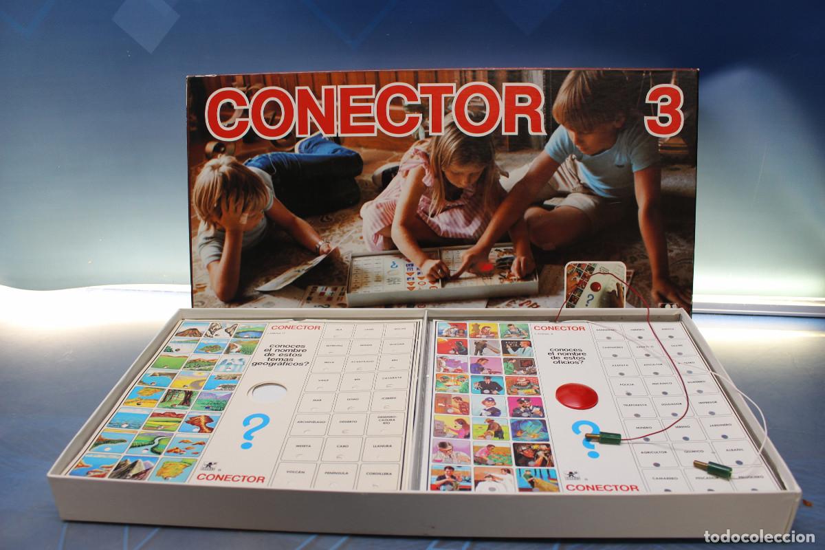Juguetes antiguos: Conector 3. Borr&aacute;s. Funciona, completo. - Foto 4