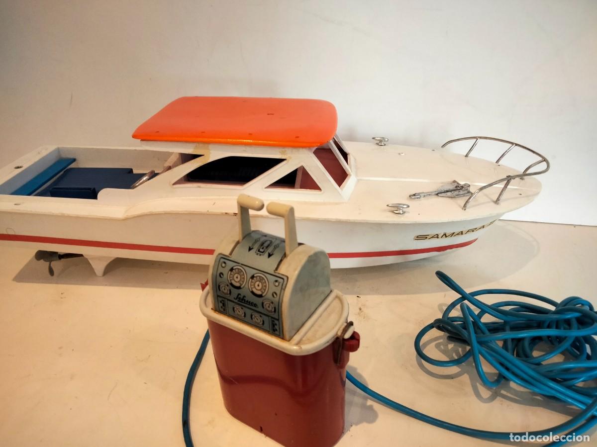 Juguetes antiguos: Barco SAMARA II de Schuco - Foto 5