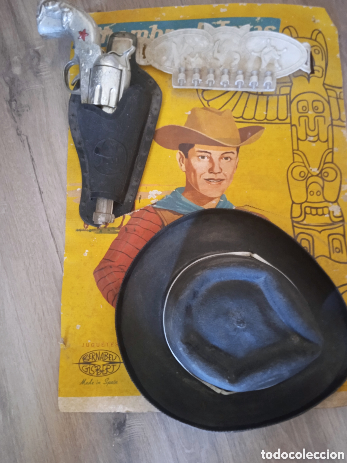 Juguetes antiguos: Bonito juego del oeste - Foto 1