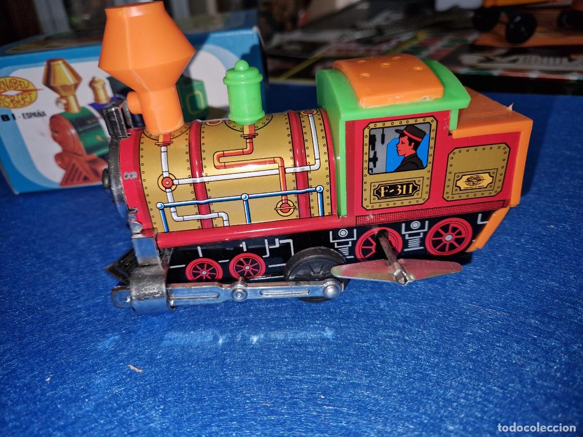 Juguetes antiguos: LOCOMOTORA DE BERNABEU GISBERT - Foto 3