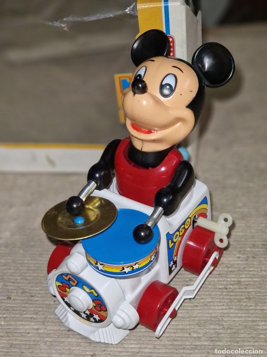 Juguetes antiguos: MICKEY MOUSE MECANICA IBENSE - FIGURA DE WALT DISNEY