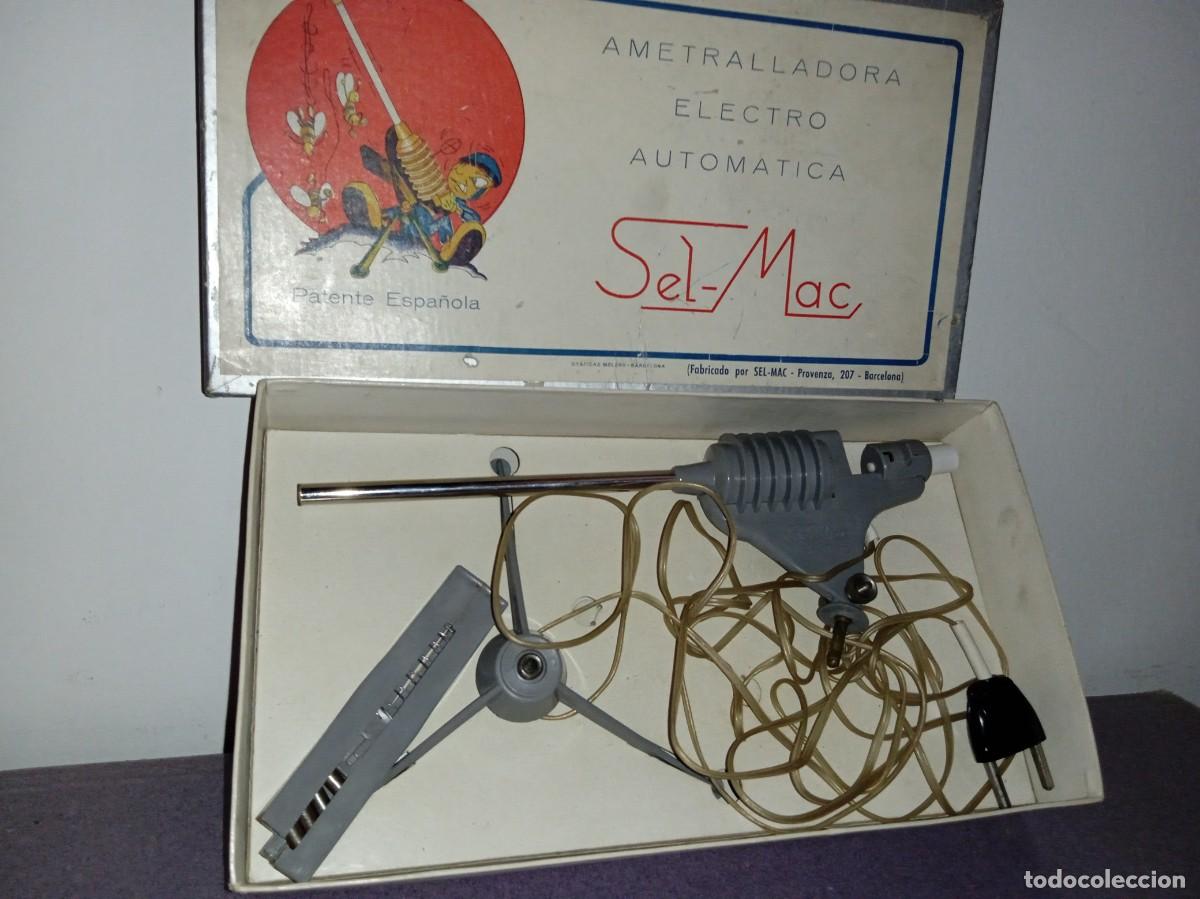 Juguetes antiguos: AMETRALLADORA Electro Autom&aacute;tica, SEL-MAC - Foto 1