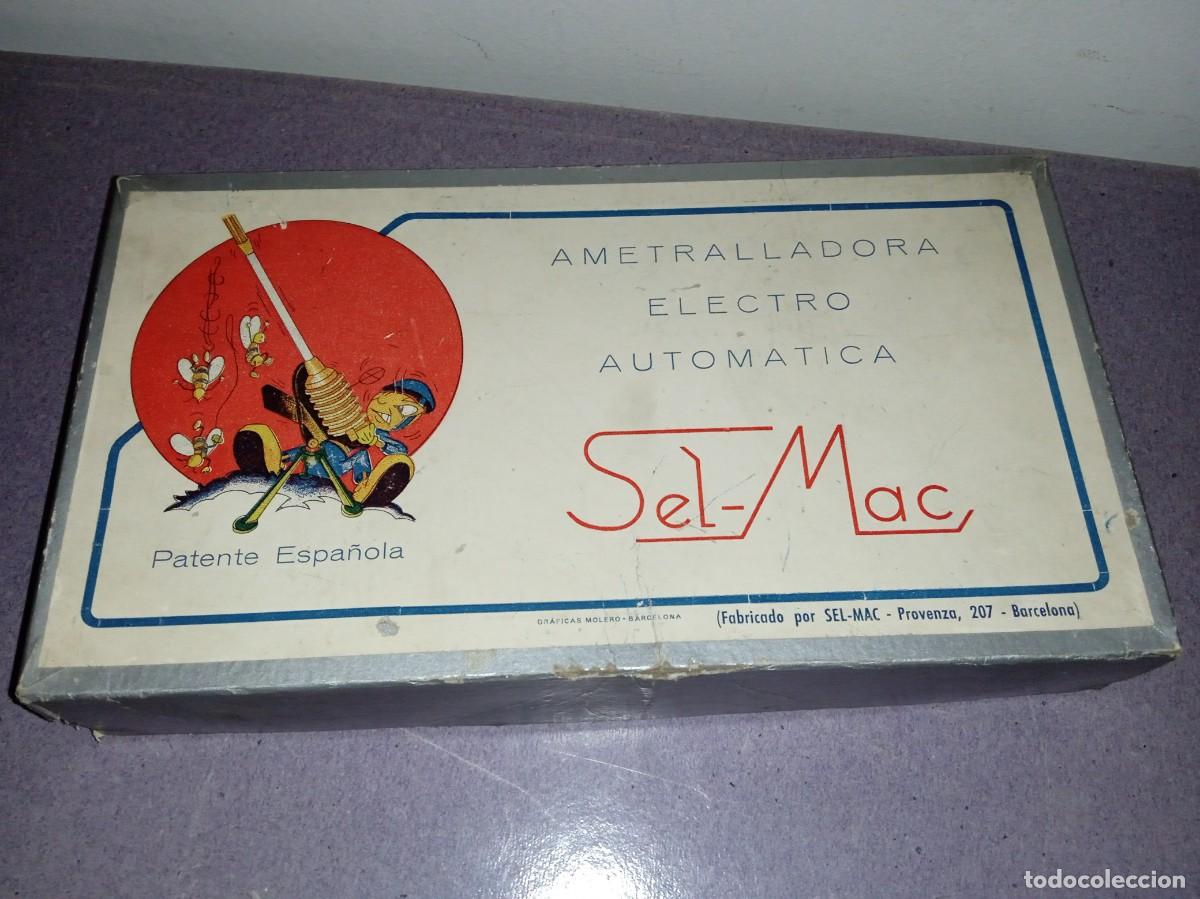 Juguetes antiguos: AMETRALLADORA Electro Autom&aacute;tica, SEL-MAC - Foto 2