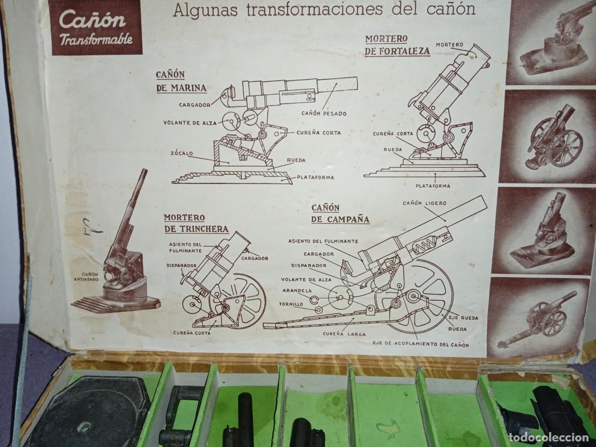 Juguetes antiguos: CA&Ntilde;&Oacute;N TRANSFORMABLE, de Dalia - Foto 3